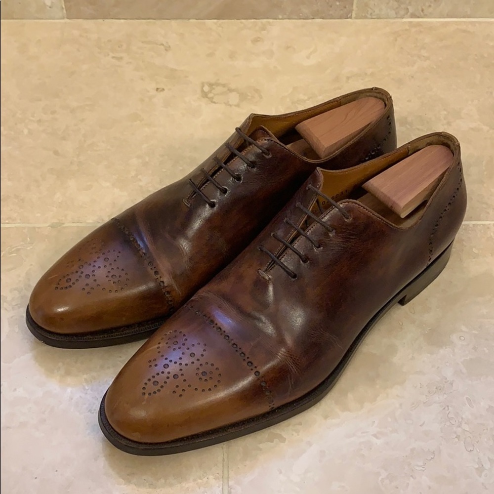 EUC Santoni Handmade size 11 D Men’s shoes